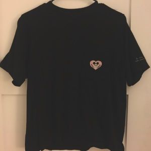 🖤uniqlo black graphic t-shirt disney mouse